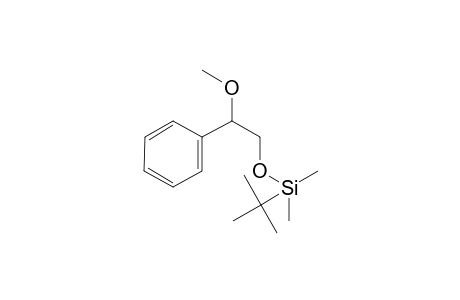 tert-Butyl-(2-methoxy-2-phenyl-ethoxy)-dimethyl-silane