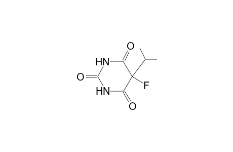 2,4,6(1H,3H,5H)-pyrimidinetrione, 5-fluoro-5-(1-methylethyl)-