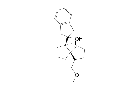 cis,cis-6-Methoxymethyl-1-(2-hydroxyindan-2-yl)spiro[4.4]nonane