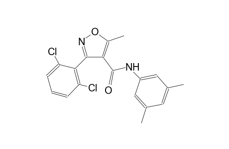 3-(2,6-dichlorophenyl)-N-(3,5-dimethylphenyl)-5-methyl-4-isoxazolecarboxamide
