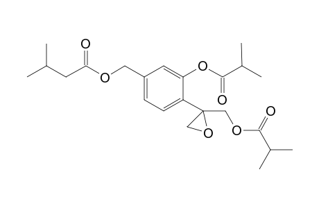 7-(Isovaleryloxy)-10-(isobutyryloxy)-8,9-dihydro-8,9-epoxythymol - Isobutyrate