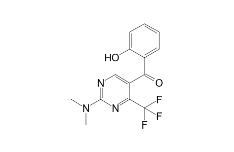 2-(Dimethylamino)-5-salicyloyl-4-(trifluoromethyl)pyrimidine