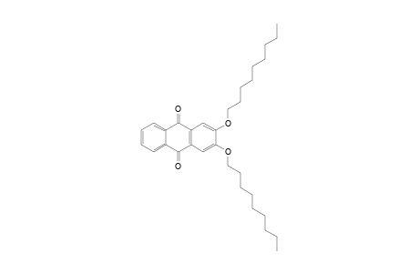2,3-DI-N-NONYLOXY-9,10-ANTHRAQUINONE