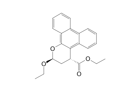 2H-Phenanthro[9,10-b]pyran-4-carboxylic acid, 2-ethoxy-3,4-dihydro-, ethyl ester, trans-
