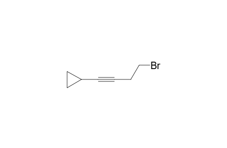 Cyclopropane, (4-bromo-1-butynyl)-