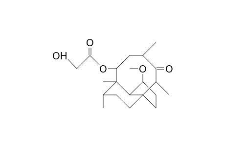 3-Deoxo-3-A-methoxy-11-oxo-19,20-dinor-pleuromutilin