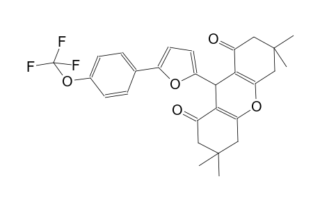 1H-xanthene-1,8(2H)-dione, 3,4,5,6,7,9-hexahydro-3,3,6,6-tetramethyl-9-[5-[4-(trifluoromethoxy)phenyl]-2-furanyl]-