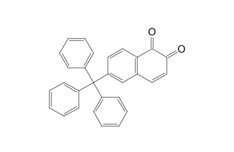 6-Triphenylmethyl-1,2-naphthoquinone