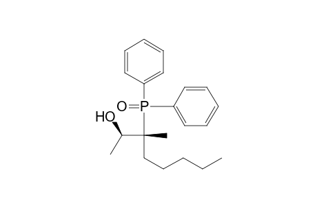 2-Octanol, 3-(diphenylphosphinyl)-3-methyl-, (R*,R*)-