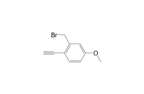 Benzene, 2-(bromomethyl)-1-ethynyl-4-methoxy-