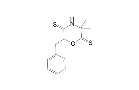 6-Benzyl-3,3-dimethylmorpholine-2,5-dithione