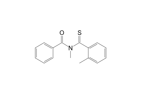 N-methyl-N-(2-methylbenzenecarbothioyl)benzamide