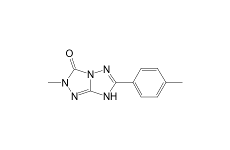 3H-1,2,4-Triazolo[4,3-b][1,2,4]triazol-3-one, 1,2-dihydro-2-methyl-6-(4-methylphenyl)-
