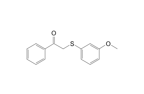 .alpha.-(m-Methoxyphenylthio)acetophenone