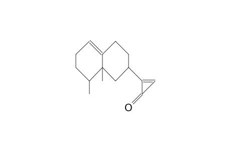 [cis-5,6-Dimethyl-bicyclo(4.4.0)dec-1-en-8-yl]-cyclopropenone
