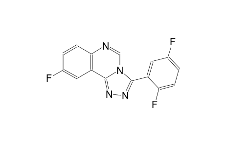 [1,2,4]triazolo[4,3-c]quinazoline, 3-(2,5-difluorophenyl)-9-fluoro-