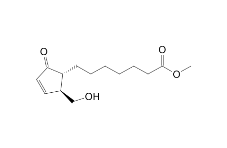 Methyl 7-[(1R,2S)-2'-(hydroxymethyl)-5'-oxocyclopent-3'-en-1'-yl]heptanoate