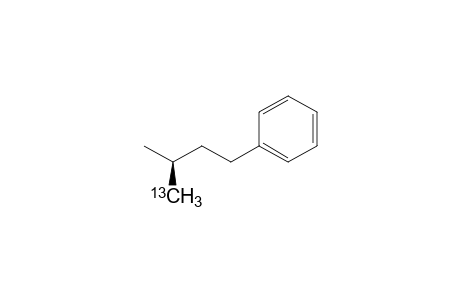 Benzene, (3-methylbutyl-4-13C)-, (S)-