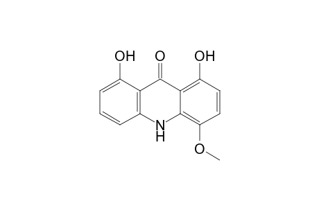1,8-dihydroxy-4-methoxy-10H-acridin-9-one