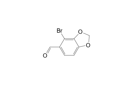 1,3-Benzodioxole-5-carboxaldehyde, 4-bromo-