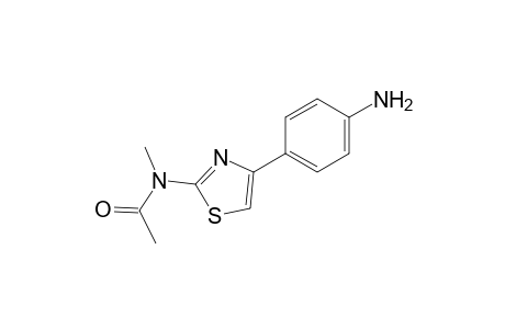 N-[4-(4-aminophenyl)-1,3-thiazol-2-yl]-N-methyl-ethanamide
