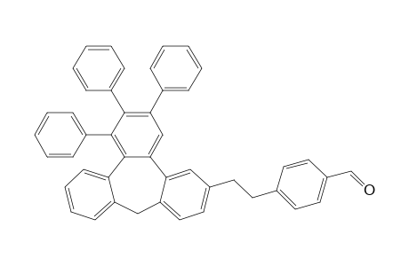6-[2'-(4"-Formylphenyl)ethyl]-1,2,3-triphenyl-9H-tribenzo[a,c,e]cycloheptatriene