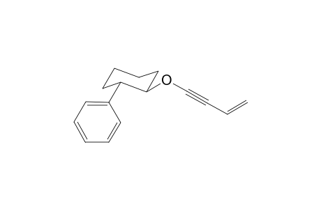 (+)-1-(trans-2-Phenylcyclohexyloxy)-3-buten-1-yne
