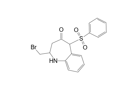 5-Benzenesulfonyl-2-bromomethyl-1,2,3,5-tetrahydrobenzo[b]azepin-4-one