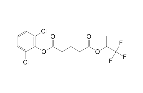 Glutaric acid, 1,1,1-trifluoroprop-2-yl 2,6-dichlorophenyl ester