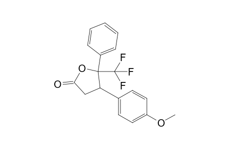 l-4-(4-methoxyphenyl)-5-phenyl-5-(trifluoromethyl)tetrahydrofuran-2-one