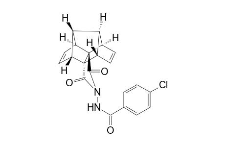 (1r,5s,6R,9S,10s,11r,12S,15R)-3-[(4-Chlorobenzoyl)amino]-3-azahexacyclo[7.6.0.0(1,5).0(5,12).0(6,10).0(11,15)]pentadeca-7,13-diene-2,4-dione)