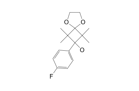 1-(4-FLUOROPHENYL)-1-HYDROXYL-2,2,4,4-TETRAMETHYL-5,8-DIOXASPIRO-[3.4]-OCTANE