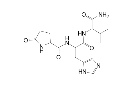 L-Valinamide, 5-oxo-L-prolyl-L-histidyl-