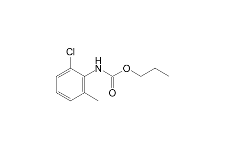 2-chloro-6-methylcarbanilic acid, propyl ester