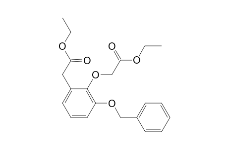 Ethyl 6-benzyloxy-2-[2-(ethoxycarbonylmethyl)phenyloxy]acetate