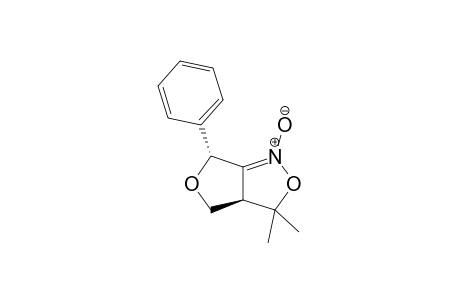 3,3-Dimethyl-6(R*)-phenyl-3a(R*),4-dihydro-3H,6H-furo[3,4-c]isoxazole-1-oxide