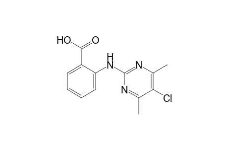 N-(5-chloro-4,6-dimethyl-2-pyrimidinyl)anthranilic acid