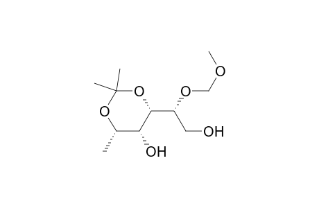 (4S,5R,6S)-4-[(1R)-1-(methoxymethoxy)-2-oxidanyl-ethyl]-2,2,6-trimethyl-1,3-dioxan-5-ol