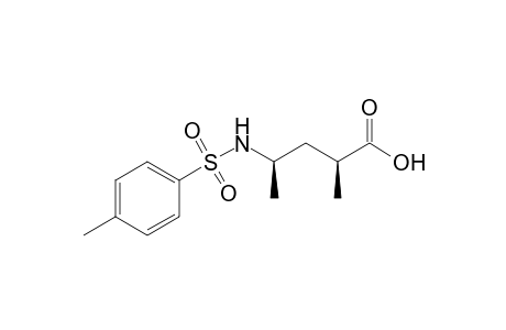 (2S,4R)-2-methyl-4-(p-tolylsulfonylamino)pentanoic acid
