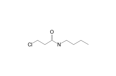 Propionamide, 3-chloro-N-butyl-