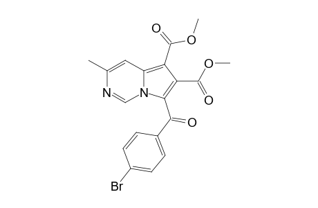 5,6-Bis(methoxycarbonyl)-3-methyl-7-(4-bromobenzoyl)pyrrolo[1,2-c]pyrimidine