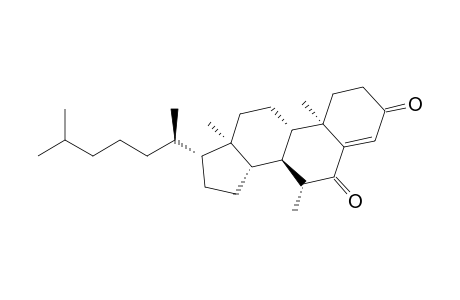 7.alpha.-Methyl-3-ethylenedioxycholest-4-en-3,6-dione