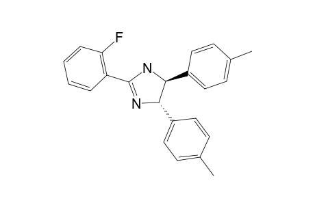 (4S,5S)-2-(2-FLUOROPHENYL)-4,5-DI-PARA-TOLYL-4,5-DIHYDRO-1H-IMIDAZOLE