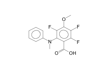 2-(N-METHYLANILINO)-4-METHOXYTRIFLUOROBENZOIC ACID