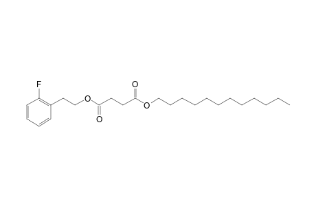 Succinic acid, dodecyl 2-fluorophenethyl ester