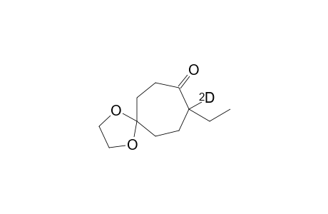 9-Deuterio-9-ethyl-1,4-dioxaspiro[4.6]undecan-8-one