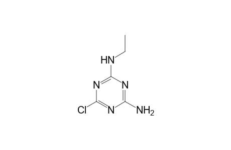 1,3,5-Triazine-2,4-diamine, 6-chloro-N-ethyl-