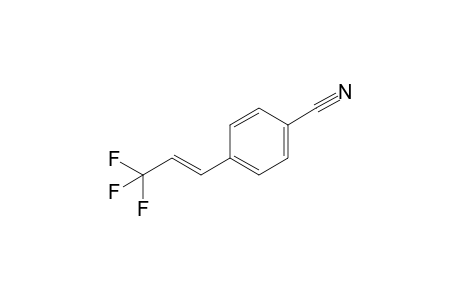 (E)-3,3,3-Trifluoro-1-[4'-cyanophenyl]-1-propene