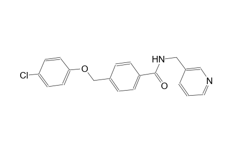 4-[(4-chlorophenoxy)methyl]-N-(3-pyridinylmethyl)benzamide