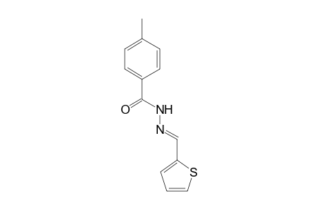Benzoic acid, 4-methyl-, (2-thienylmethylene)hydrazide